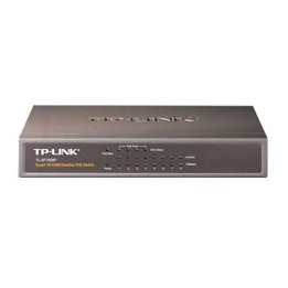 TP-Link :: TL-SF1008P — 8 Ethernet-коммутаторов с поддержкой PoE 10/100 Мбит/с