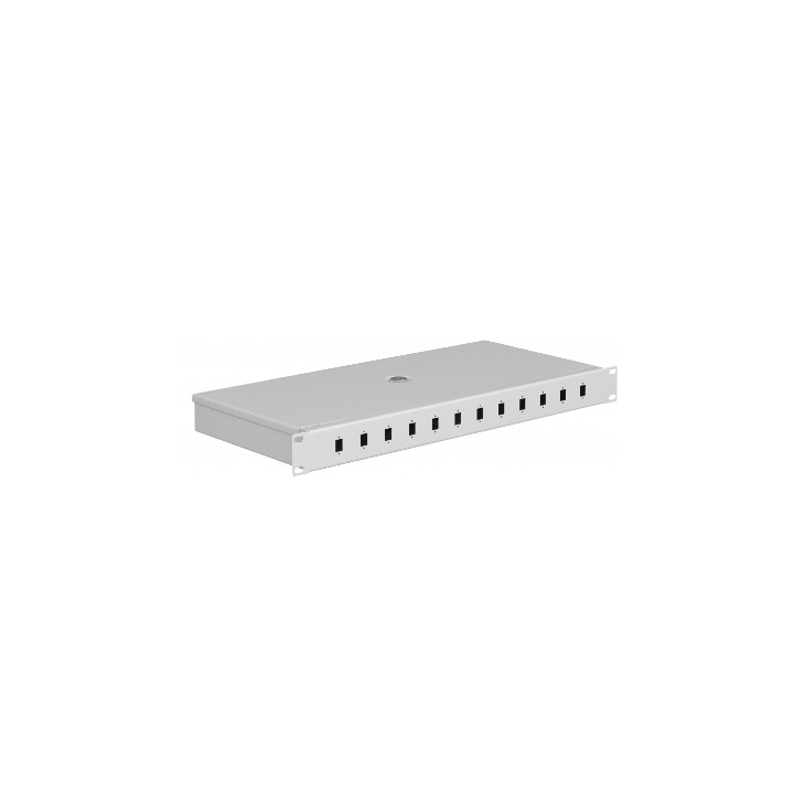 Mantar :: Оптоволоконная патч-панель Стойка 19" 1U SC 12 Simplex