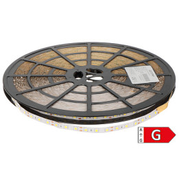 JUOSTA LED LED60A-12V/14.4W-CW/50M 12V 14.4W/m 6000K auksti baltā LED lente 50m ruļļos