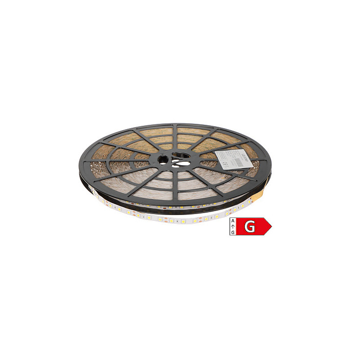 JUOSTA LED LED60A-12V/14.4W-CW/50M 12V 14.4W/m 6000K auksti baltā LED lente 50m ruļļos