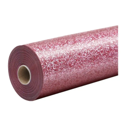 HTVRONT Glitter siltuma pārneses plēve, 30,5 cm x 90 cm (rozā)
