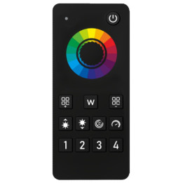 PSMART tālvadības pults 4 zonas RGB kontrolleru sloksnēm PX RF 2.4GHz sērija
