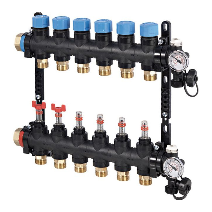 UPONOR Vario M grīdas sildīšanas kolektors 7 ķēdes