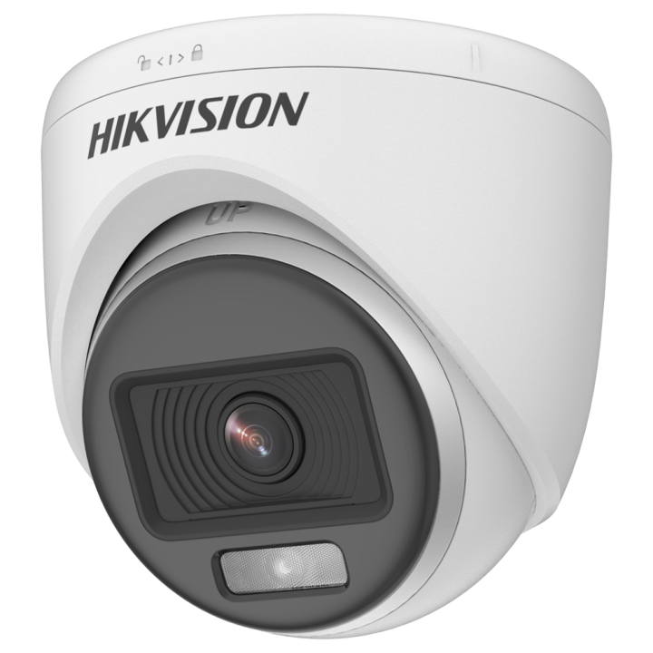 HIKVISION VALUE DS-2CE70DF0T-PF(3.6mm) 2MP IR iekštelpu kupola IP kamera ar PoE