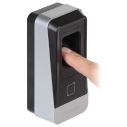 Hikvision DS-K1201AMF Pirkstu nospiedumu lasītājs ar RFID piekļuves kontroli