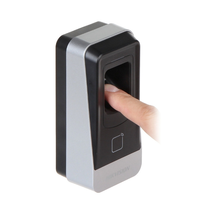 Hikvision DS-K1201AMF Pirkstu nospiedumu lasītājs ar RFID piekļuves kontroli