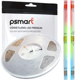 PSMART COB LED sloksne 12V RGB IP20 6.25mm 576LED/m 5m