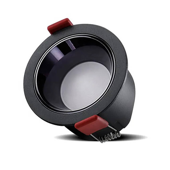 LED griestu lampa 6W RGB+CCT 60 grādi melns GL ZigBee HUE TUYA