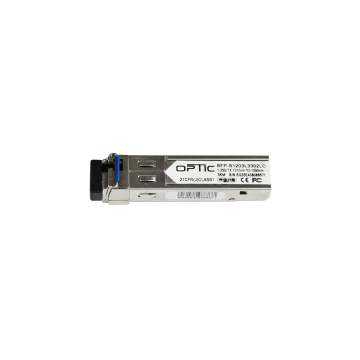 ОПТИЧЕСКИЙ SFP-модуль (1шт) 1,25Гбит/с, LC SM, (20км), WDM, TX1310/RX1550