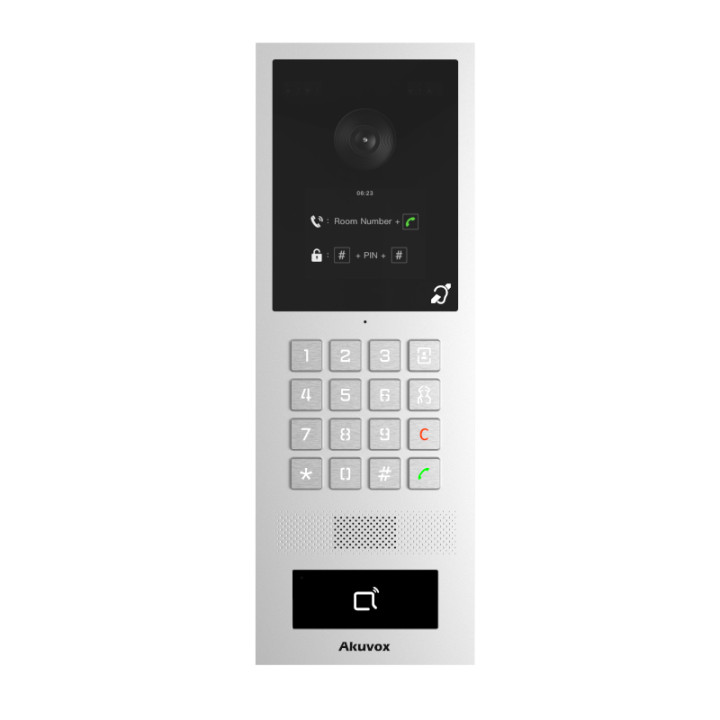 Akuvox S532-IL āra IP video domofons 2MP ar indukcijas cilpu