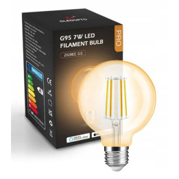 7W CCT Amber G95 ZigBee GL HUE TUYA spuldze