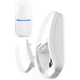 DUĀLĀS TEHNOLOĢIJAS DETEKTORS MIKROVIĻŅU KRĀSNIS + PIR SLIM-DUAL-LUNA SATEL