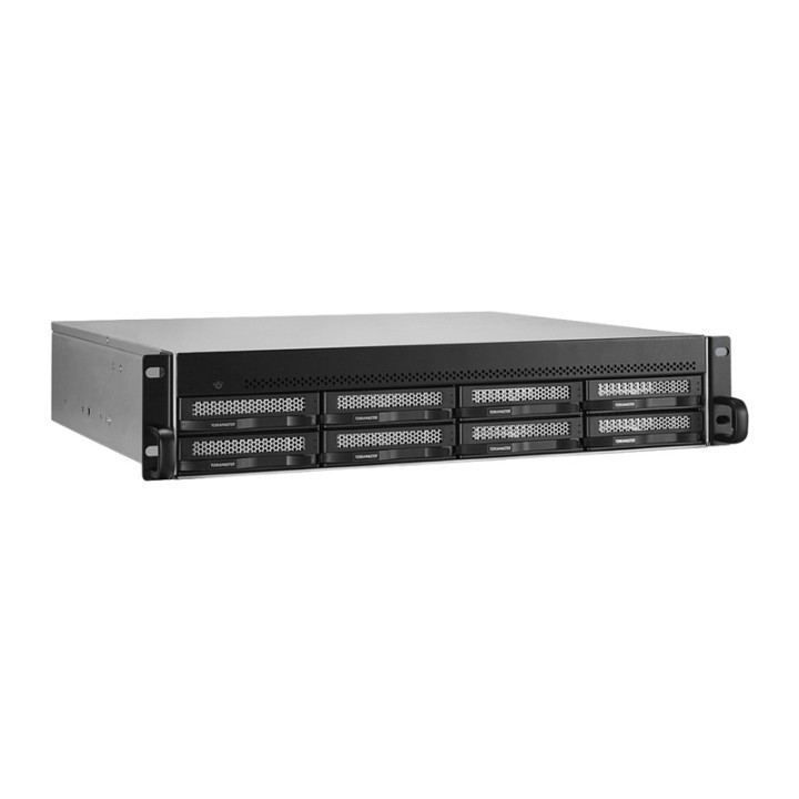 TERRAMASTER U8-500 Plus NAS failu serveris: Intel Core i7-1255U, 16 GB RAM, 8 nodalījumi