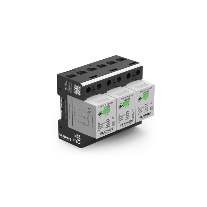 ELKO-BIS SPD Type 1+2 pārsprieguma aizsargs 25kA 260V