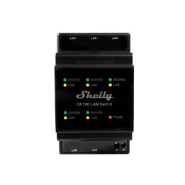 Shelly LAN Switch, Ethernet-коммутатор, монтируемый на DIN-рейку