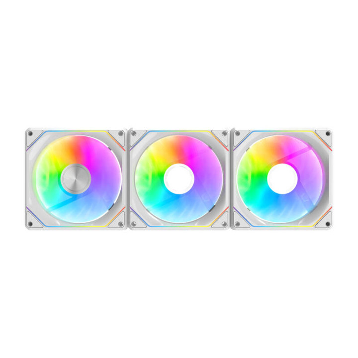 Darkflash Gauss G24 3-in-1 datora ventilatori (balti)
