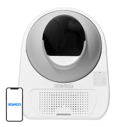 Catlink Scooper Pro Ultra vieda pašattīroša kaķu smilšu kaste ar AI kameru