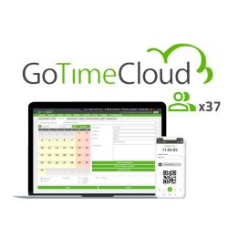 ZKTECO ZK-GOTIMECLOUD-37 7" skārienekrāna iekštelpu monitors IP video domofonam, PoE, Wi-Fi