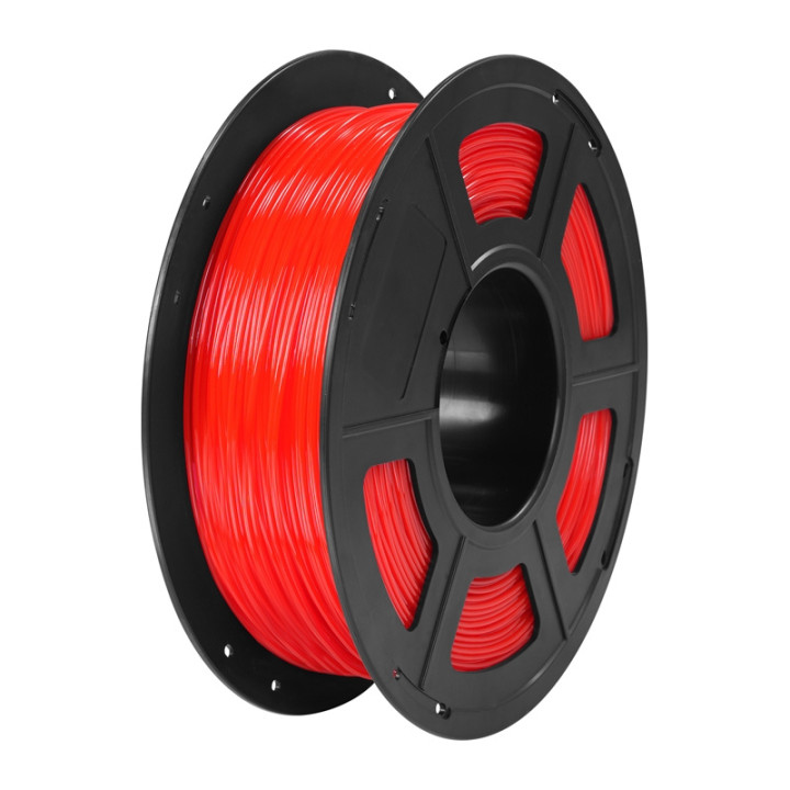 Нить Anycubic ТПУ (прозрачная красная) 1 кг