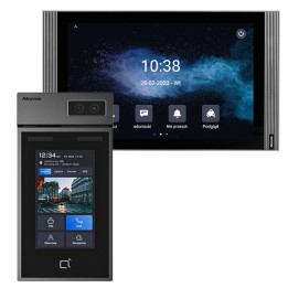 Akuvox S535 video durvju zvana komplekts ar S567G 10" Android PoE monitora Wi-Fi