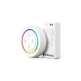 Vadības komplekts Remote + Controller 3in1 RGB/RGBW/RGBCCT 12-24VDC 12A FUT037SA+