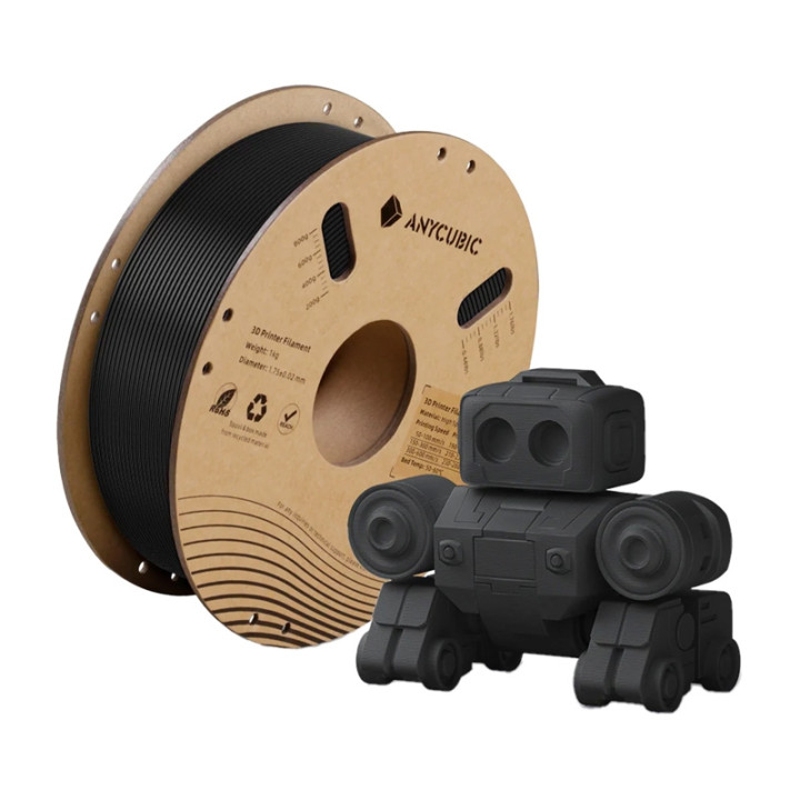 Высокоскоростная нить Anycubic PLA, 1 кг (черная)