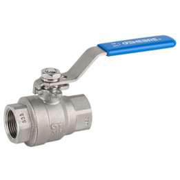 Lodveida ventilis 1.5" PN63 AISI 316 - GENEBRE AML819