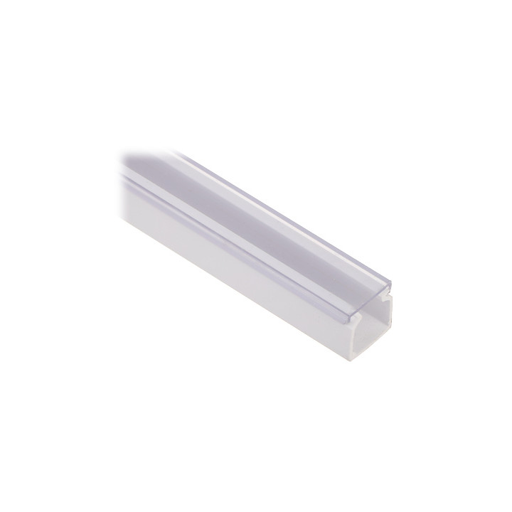 KI-LED/15X15 LED lentes profils ar vāku 15m x 15mm, pretkorozijas
