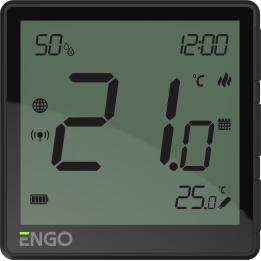Умный термостат Zigbee 3.0 Li-Ion - ENGO EONE-BATB