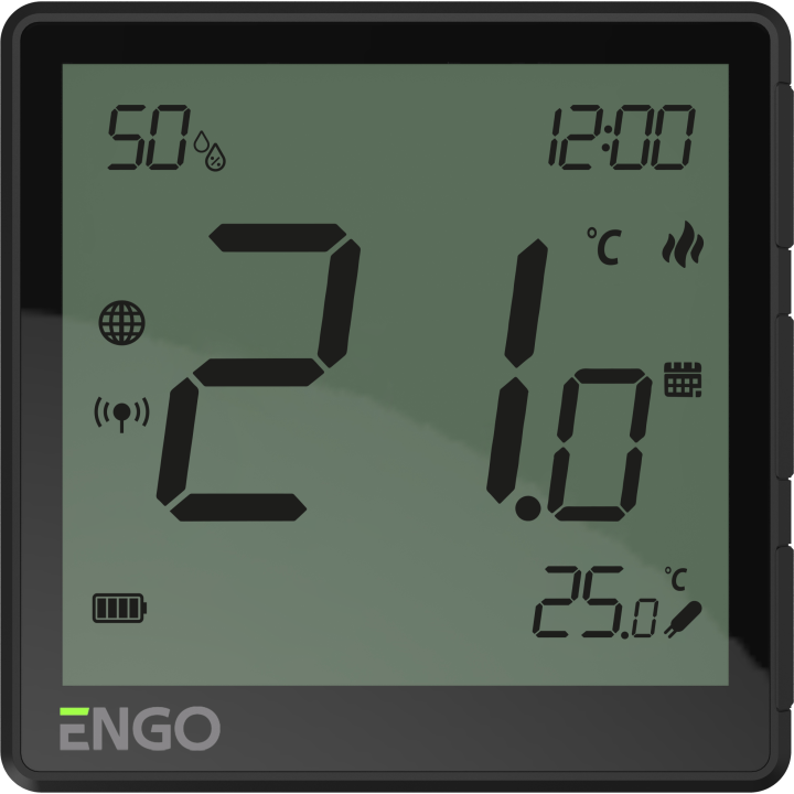 Умный термостат Zigbee 3.0 Li-Ion - ENGO EONE-BATB