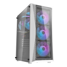 Darkflash DK352 Plus datora korpuss (melnbalts) + 4 ARGB ventilatori
