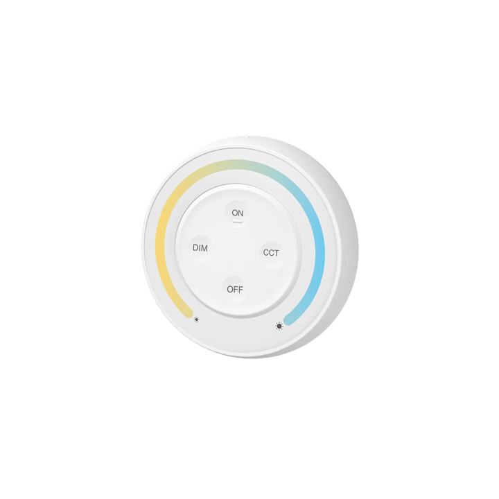 Sienas kontrolieris CCT Round 1-zone 2xAAA White S1-W