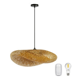Immax BOHO HILO-COMPLET viedais griestu/sienas apgaismojums 80 cm + spuldze + tālvadības pults