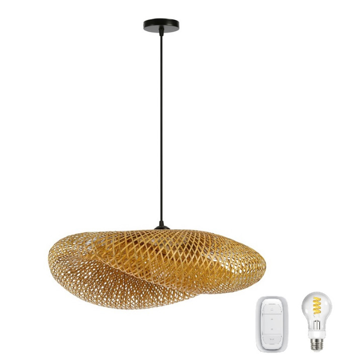 Immax BOHO HILO-COMPLET viedais griestu/sienas apgaismojums 80 cm + spuldze + tālvadības pults