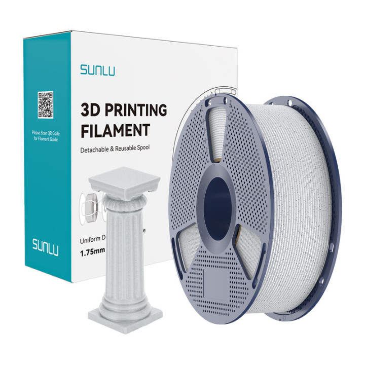 Высокоскоростной мрамор Filament Sunlu PLA (орео)