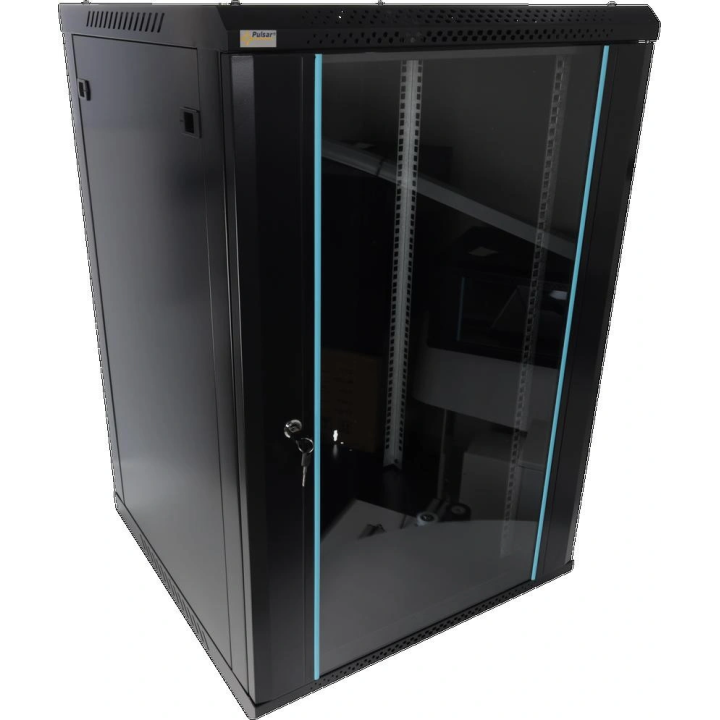 Pulsar 19" 18U Настенный шкаф RACK для сборки 600x600 мм Черный