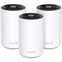 TP-Link Deco XE75(3-pack) AXE5400 Whole Home Mesh Wi-Fi 6E sistēma (trīsjoslu)