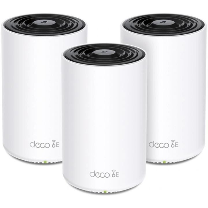 TP-Link Deco XE75(3-pack) AXE5400 Whole Home Mesh Wi-Fi 6E sistēma (trīsjoslu)