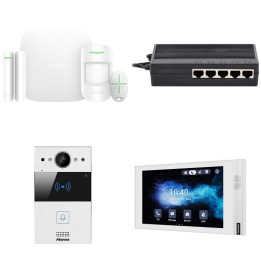 Akuvox R20A IP video durvju ieejas komplekts ar S562W monitoru un Ajax StarterKit