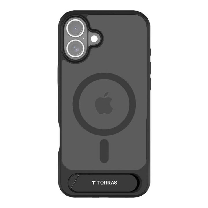 Чехол Torras Pstand Series для iPhone 16 Plus (черный)