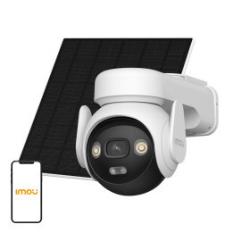 IMOU IPC-B7ED-5M1TEA-EU/FSP14 5MP āra Wi-Fi IP kamera ar PoE, dubulto apgaismojumu, divvirzienu audio