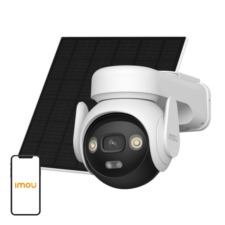IMOU IPC-B7ED-5M1TEA-EU/FSP14 5MP āra Wi-Fi IP kamera ar PoE, dubulto apgaismojumu, divvirzienu audio