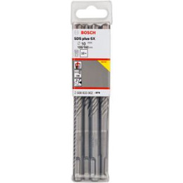 BOSCH 2608833902 SDS-plus-5X Triecienurbja urbju komplekts 10x100x160 mm, 10 gab.