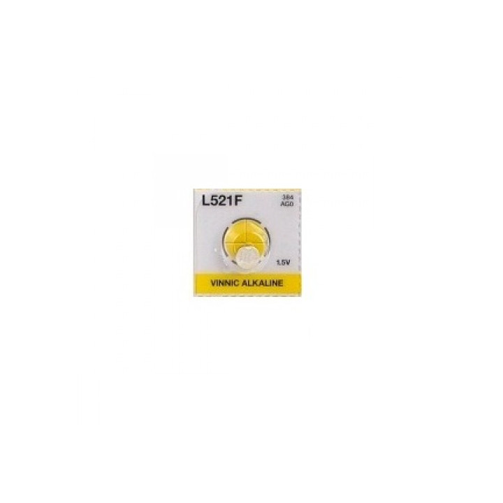Vinnic L521F AG0 1.5V 7mAh Alkaline pulksteЕ†a baterijas 1 gab.