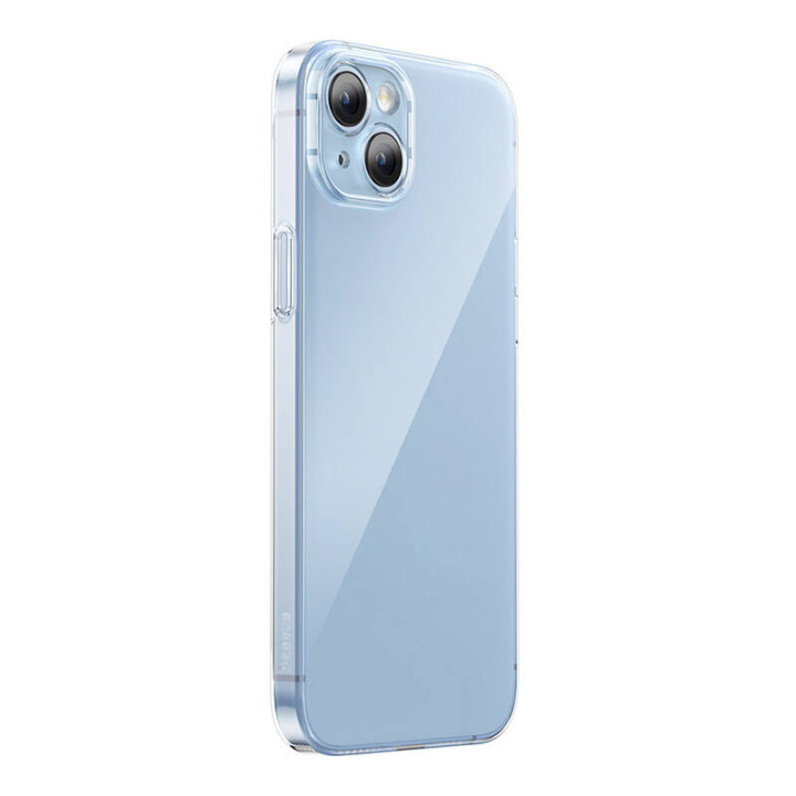 Чехол Baseus Crystal Series для iPhone 14 Plus + закаленное стекло