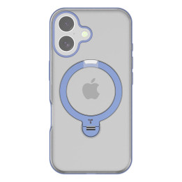 Torras Ostand Spin Case iPhone 16 (zils)