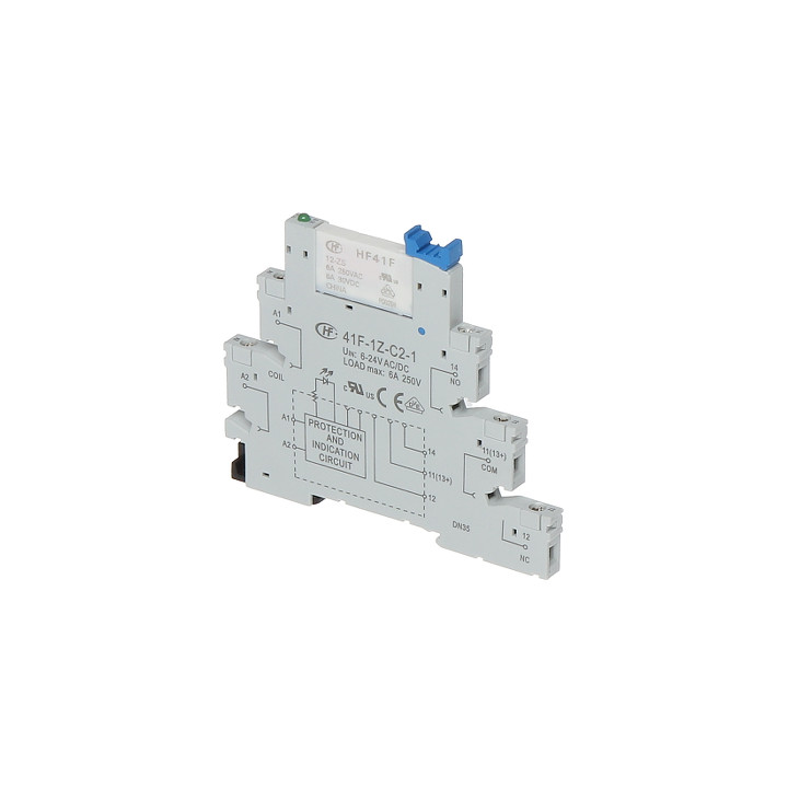 PK-41F-1Z-C2-1/12V releju modulis 12V līdzstrāva