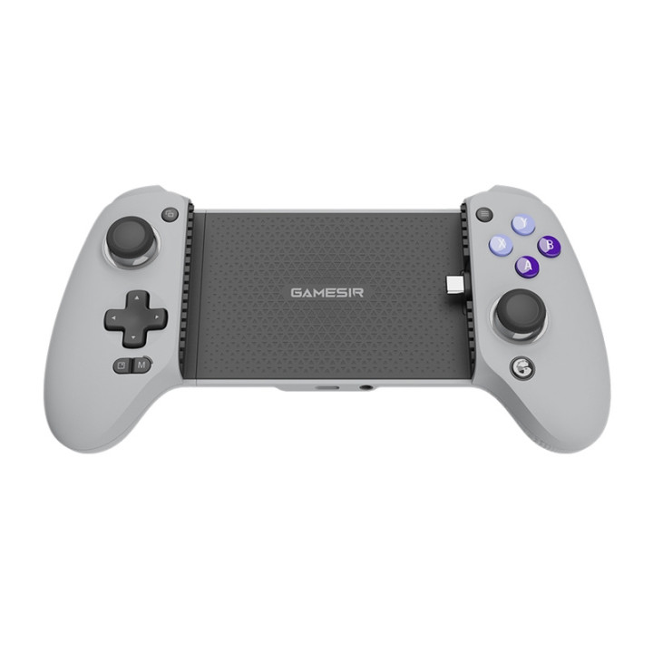 GameSir G8 Galileo USB-C mobilais kontrolieris ar tālruņa turētāju (pelēks) (N)
