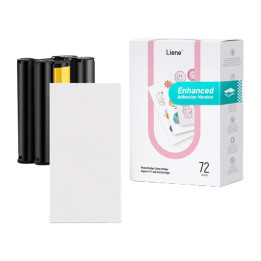 Liene PixCut printera papīrs, 4x7", 72 loksnes