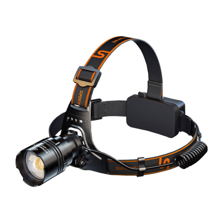 Priekšējais lukturis Superfire HL31, Type-C